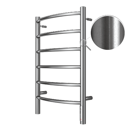 Классик П6 400х650 Электро (quick touch) Полотенцесушитель TERMINUS Сатин Владивосток - фото 3