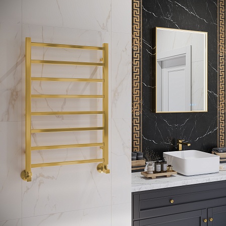 Ватикан П8 500х800 Полотенцесушитель TERMINUS Брашированное золото Владивосток - фото 3 Ватикан П8 500х800 Полотенцесушитель TERMINUS Брашированное золото Владивосток - фото 3