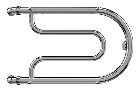 Фокстрот AISI 32х2 320х700 Полотенцесушитель  TERMINUS Владивосток - фото 2